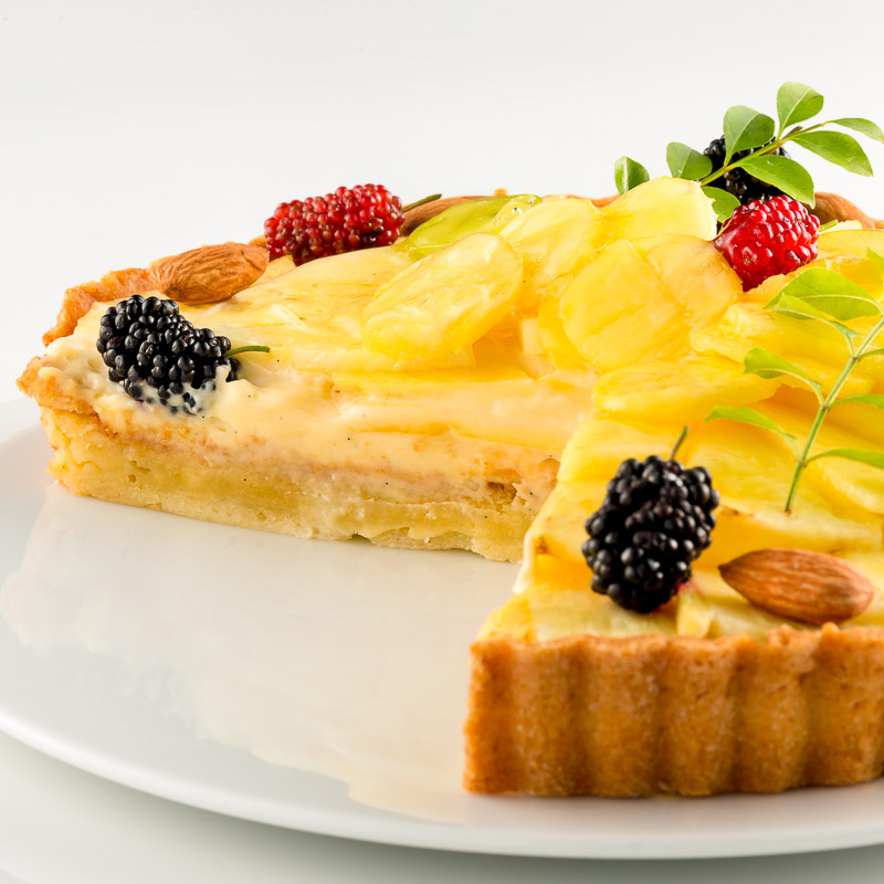 タルト生地とヨーグルトのムースが絶妙です