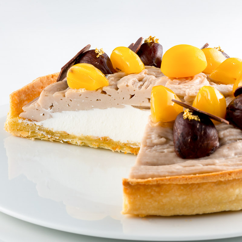 コニャックの香りがする大人なタルト