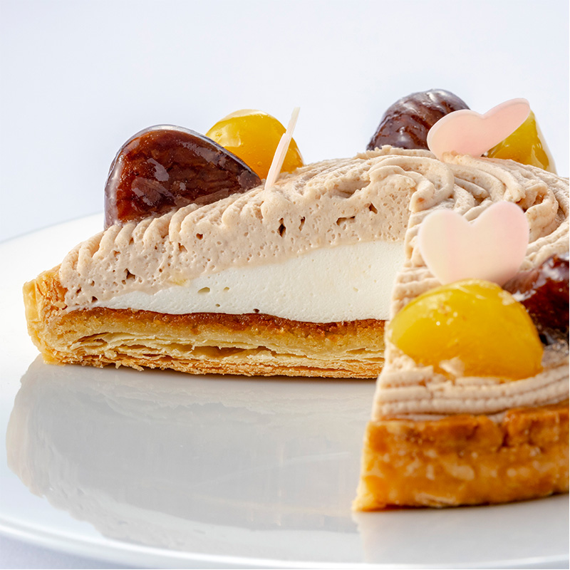 コニャックの香りがする大人なタルト