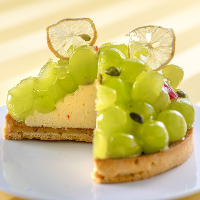 皮が薄くパリッとした歯ざわりでジューシーな白ぶどう