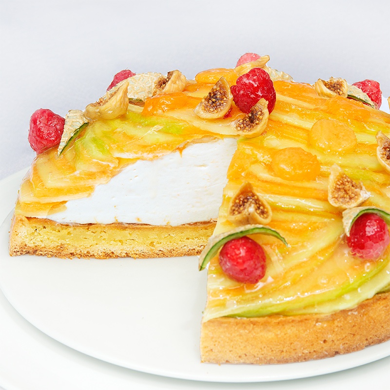 マスクメロンを贅沢に使用しました。