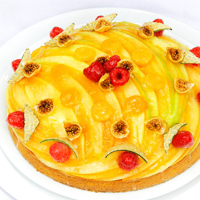 メロンのタルト