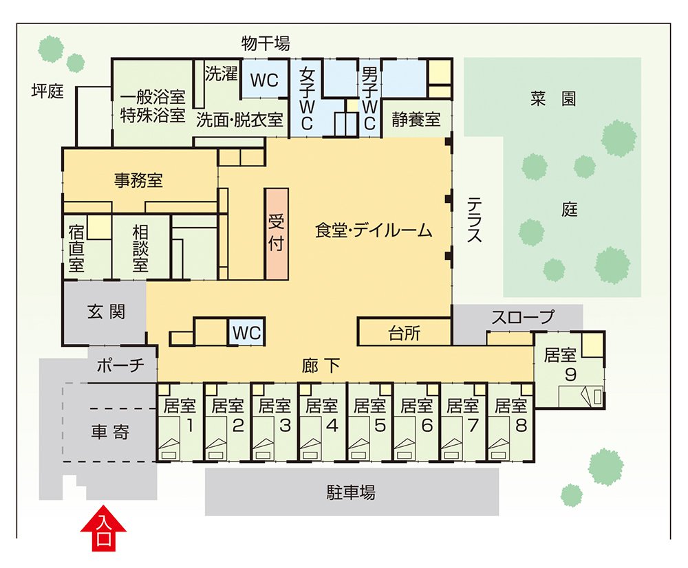 フロアのご案内