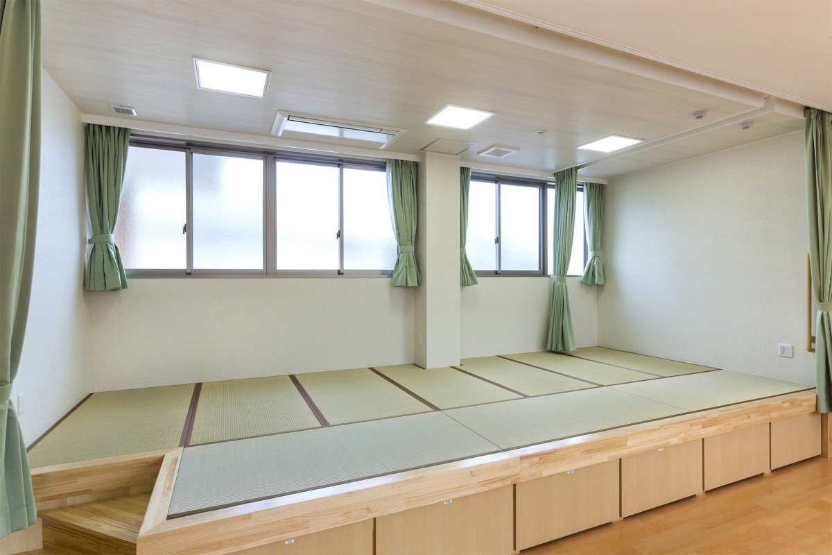 畳スペースもご用意。ご自宅と同じような環境で過ごせます
