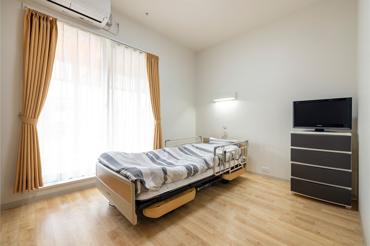 馴染みのものを持ち込んでお過ごしできます。