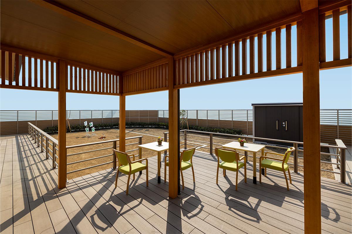 季節を感じながら、お食事、喫茶を楽しんでいただけます。