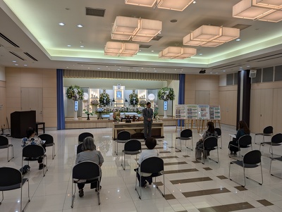 支配人挨拶からスタートさせていただきました