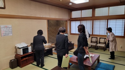 控室ご見学の様子