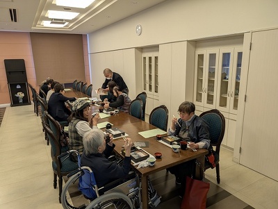 ご参加いただいた皆様にはお食事を楽しんでいただきました