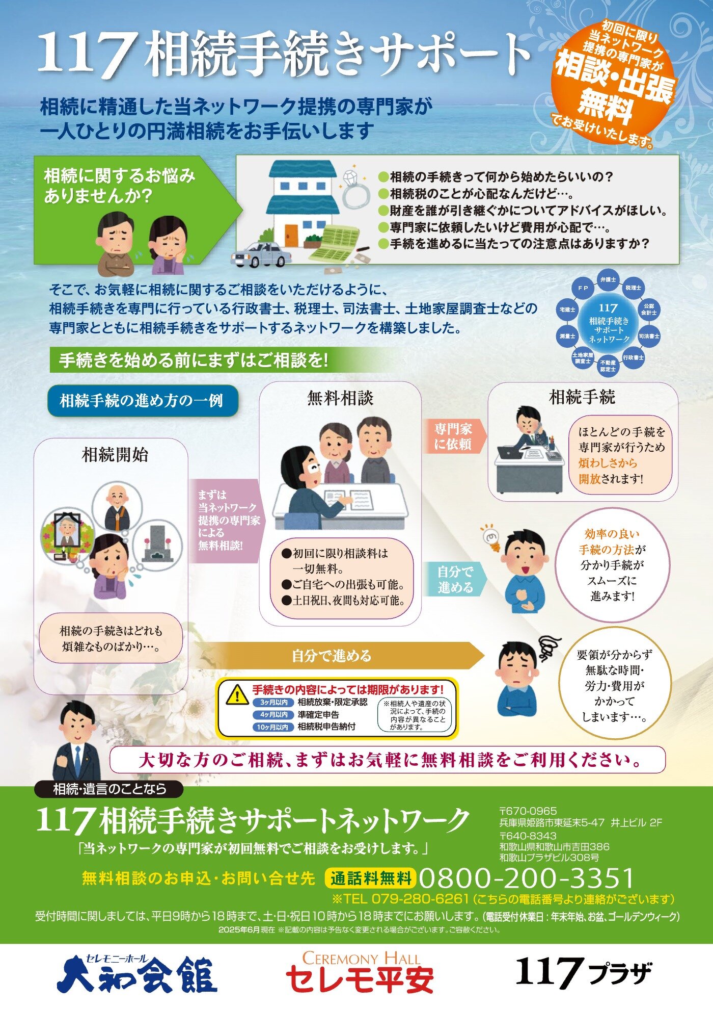 １１７相続手続きサポート リーフレット