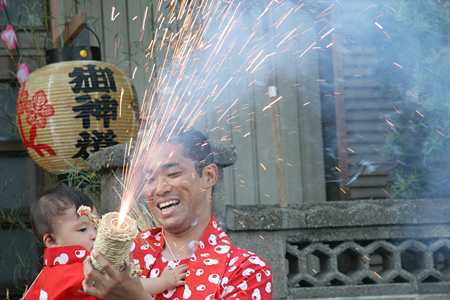 第1期 グランプリ 「花火の親子」里村&nbsp;惠子&nbsp;様（和歌山県和歌山市）