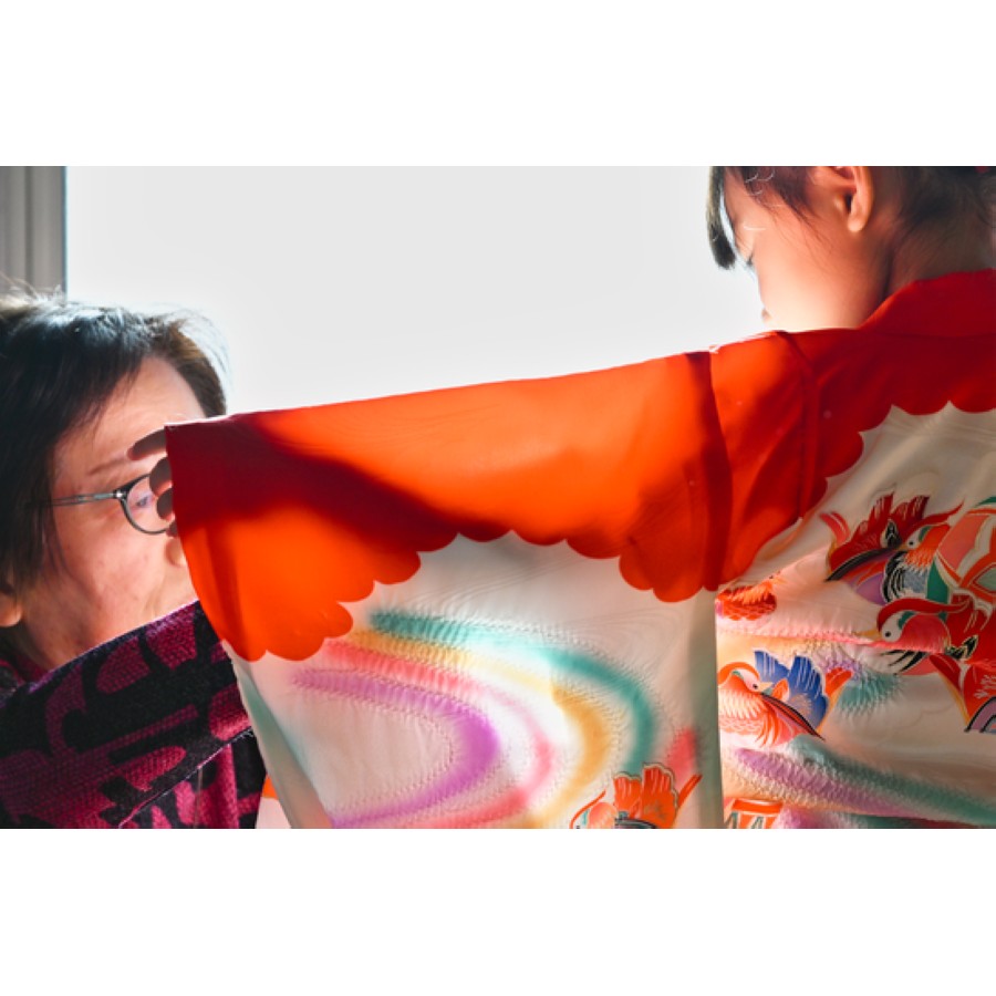 第4期 グランプリ「着付け中」角田&nbsp;恒雄&nbsp;様（滋賀県彦根市）