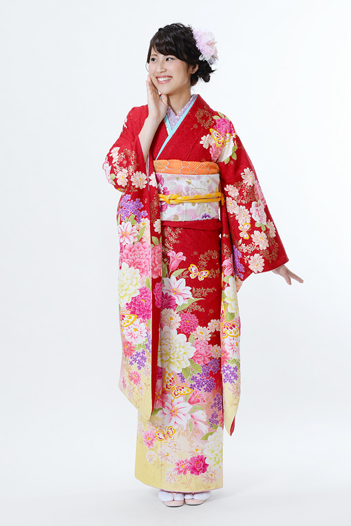 赤地グラデーション ミルフィーユ201