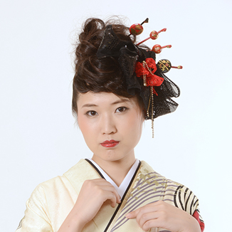 Hair エアリーアップスタイル