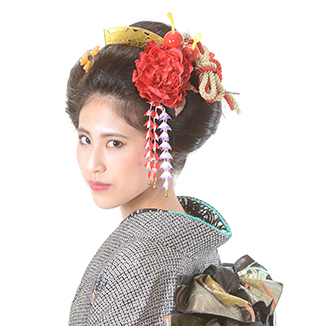 日本髪風スタイル