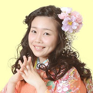 Hair 前髪編みこみゆるふわダウンスタイル