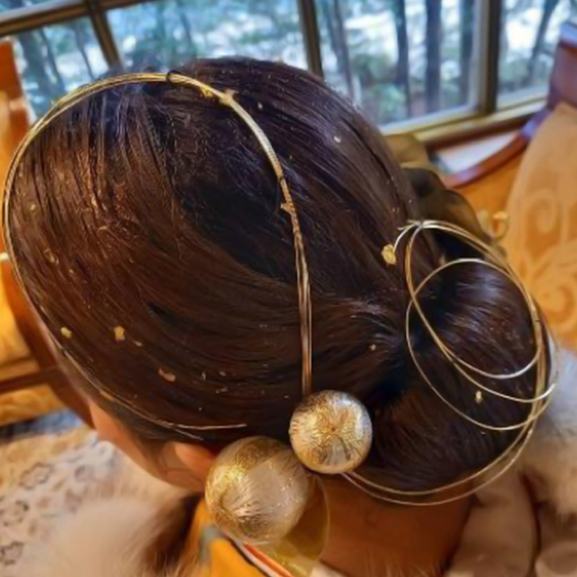 金箔・水引　アレンジスタイル