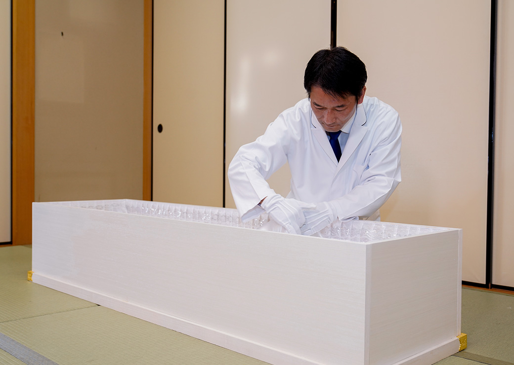 おくり畳・美装納棺・おくり文・メモリアルポーチ大