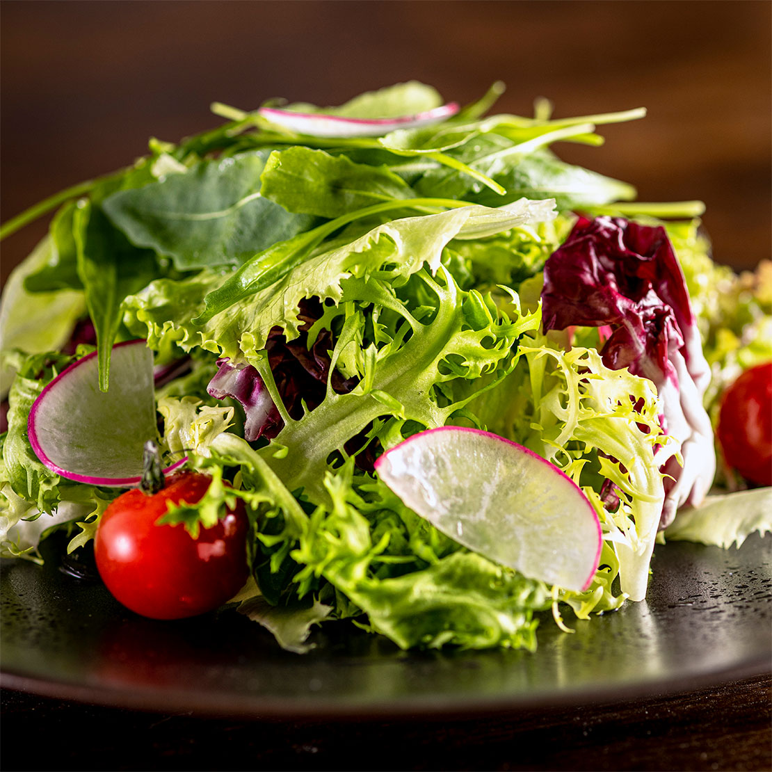 ルッコラのグリーンサラダ