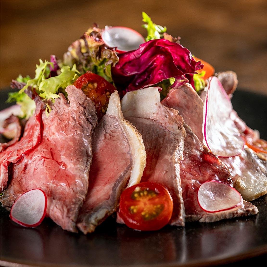 ローストビーフのサラダ