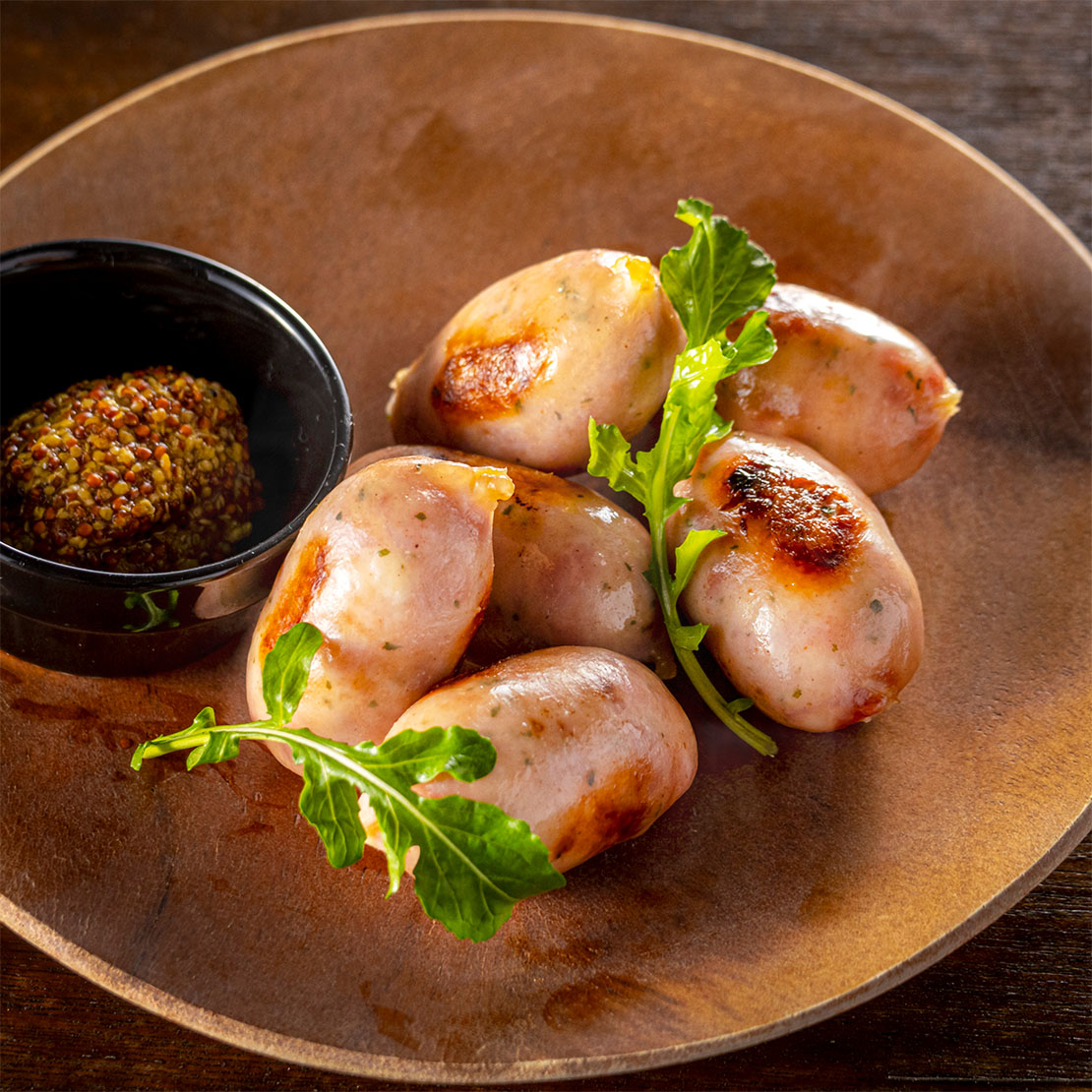 粗びきソーセージ