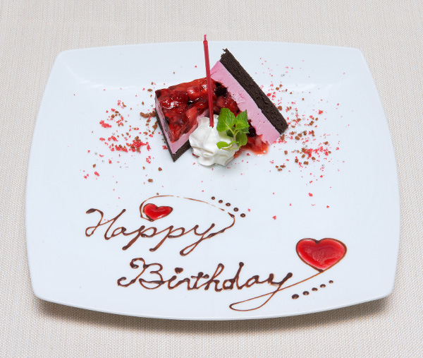 お祝い用ドルチェプレート